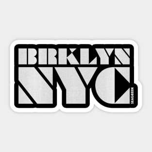 BRKLYN NYC Sticker